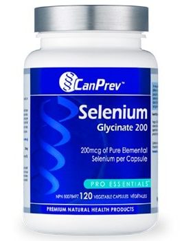 CANPREV Selenium Glycinate 200, 120 vegicaps