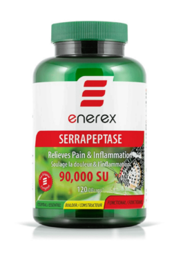 Enerex Serrapeptase 90,000 SU 120 capsules