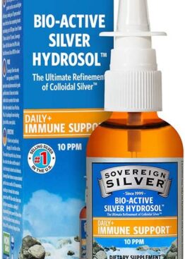 Sovereign Silver 10 PPM Bio-active Silver Hydrosol Nasal Spray