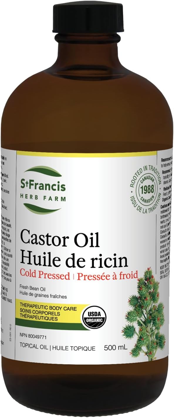 St. Francis Herb Farm Inc. Castor Oil 500ml