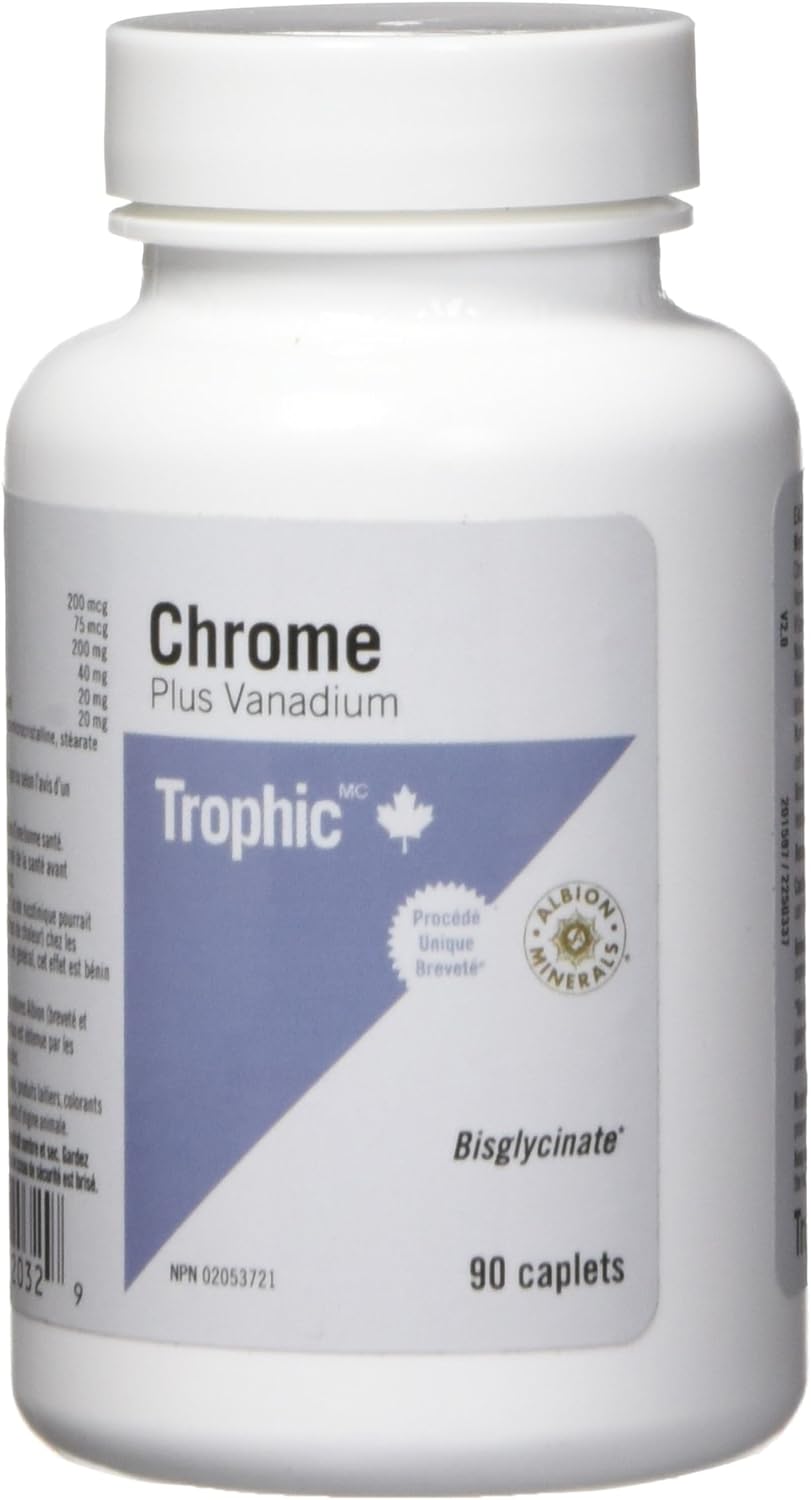 Trophic Chromium + Vanadium 90 Caplets
