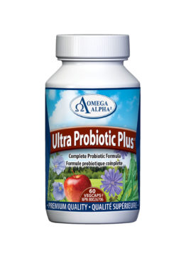 Ultra Probiotic Plus™ Complete Probiotic Formula 60 veg caps/bottle