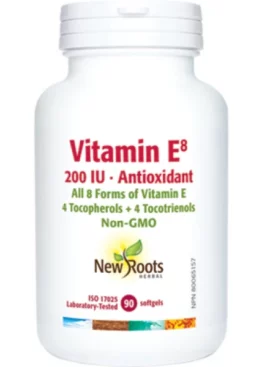New Roots Vitamin E⁸ · 200 IU, 90 Softgels