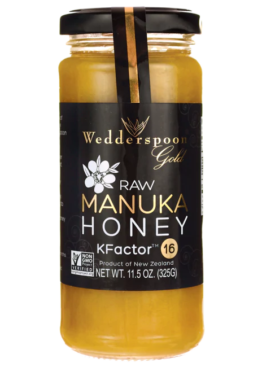 Wedderspoon Raw Manuka Honey KFactor 16 325g