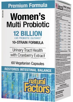 WOMEN'S MULTI PROBIOTIC WITH CRANBERRY EXTRACT - 60 VCAPS