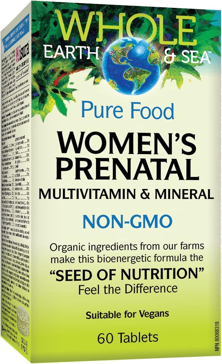 Whole Earth and Sea Women's Prenatal Multivitamin and Mineral 60 caps