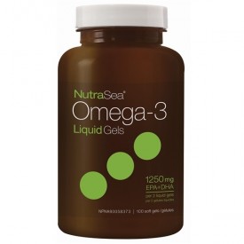 NutraSea Omega-3 Liquid Gels Mint 100 Softgels