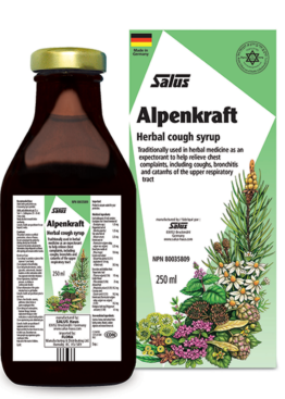Salus Alpenkraft Herbal Cough Syrup (250 mL)