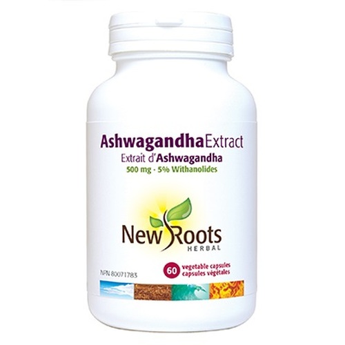 New Roots Herbal Ashwagandha Extract 500 mg