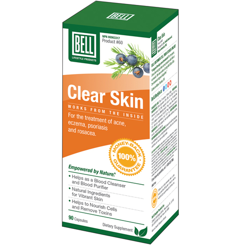 Bell Clear Skin 90 Capsules Bell Lifestyle Products