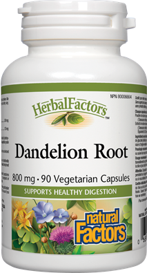Natural Factors Dandelion Root Extract 90 Capsules