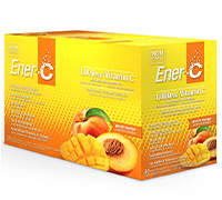 Ener-C 1,000 mg Vitamin C Effervescent Drink Mix - Peach Mango, 30 Packets