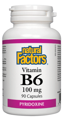Natural Factors B6 100 mg 90 Capsules 90 Capsules
