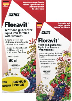 FLORAVIT FORMULA (YEAST-FREE /GLUTEN-FREE) 500ML + 250ML DUO