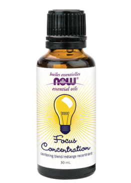 Now Essential Oils Focus Concentration Centering Blend 30 ml