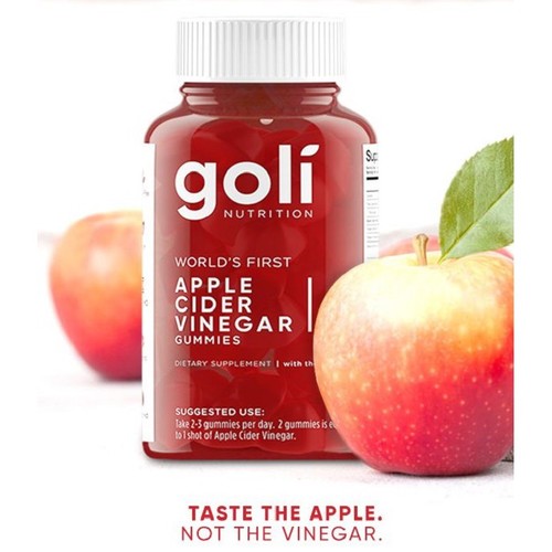 goli Apple cider vinegar 60 gummies 240 g