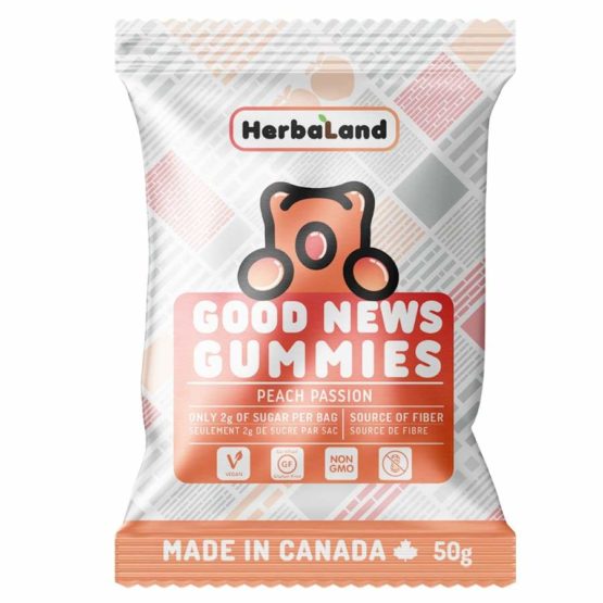 Herbaland Good News Gummies - Peach Passion