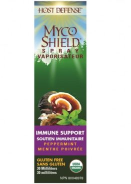 Host Defense Myco Shield Spray Immune Support Peppermint 30 ml Host Defense