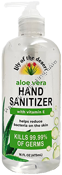 16 oz Aloe Vera Hand Sanitizer