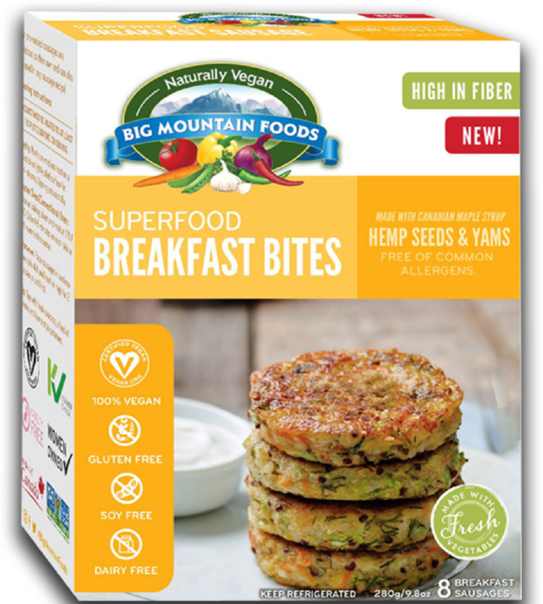 BIG MOUNTAIN FOODS: Superfood Breakfast Bites, 9.8 oz