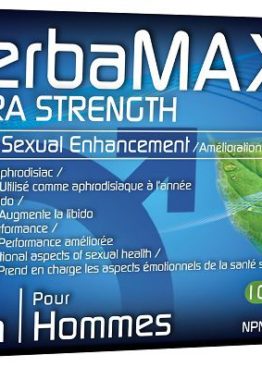 HERBAMAX NATURAL SEXUAL ENHANCEMENT FOR MEN; 10 CAPSULES