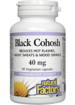 Natural Factors Black Cohosh 40 mg 90 capsules