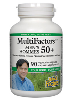 MULTIFACTORS MENS 50+ MULTIVITAMIN - 90 VCAPS