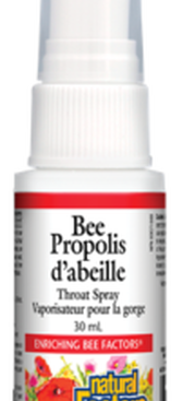Natural Factors Bee Propolis Throat Spray - 30 ml