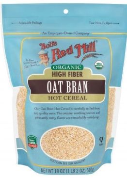 Oat Bran Hot Cereal Organic 510g
