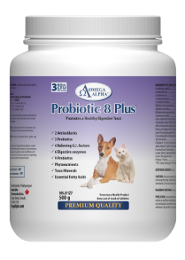 omegaalpha-pet-probiotic-8-plus-500g