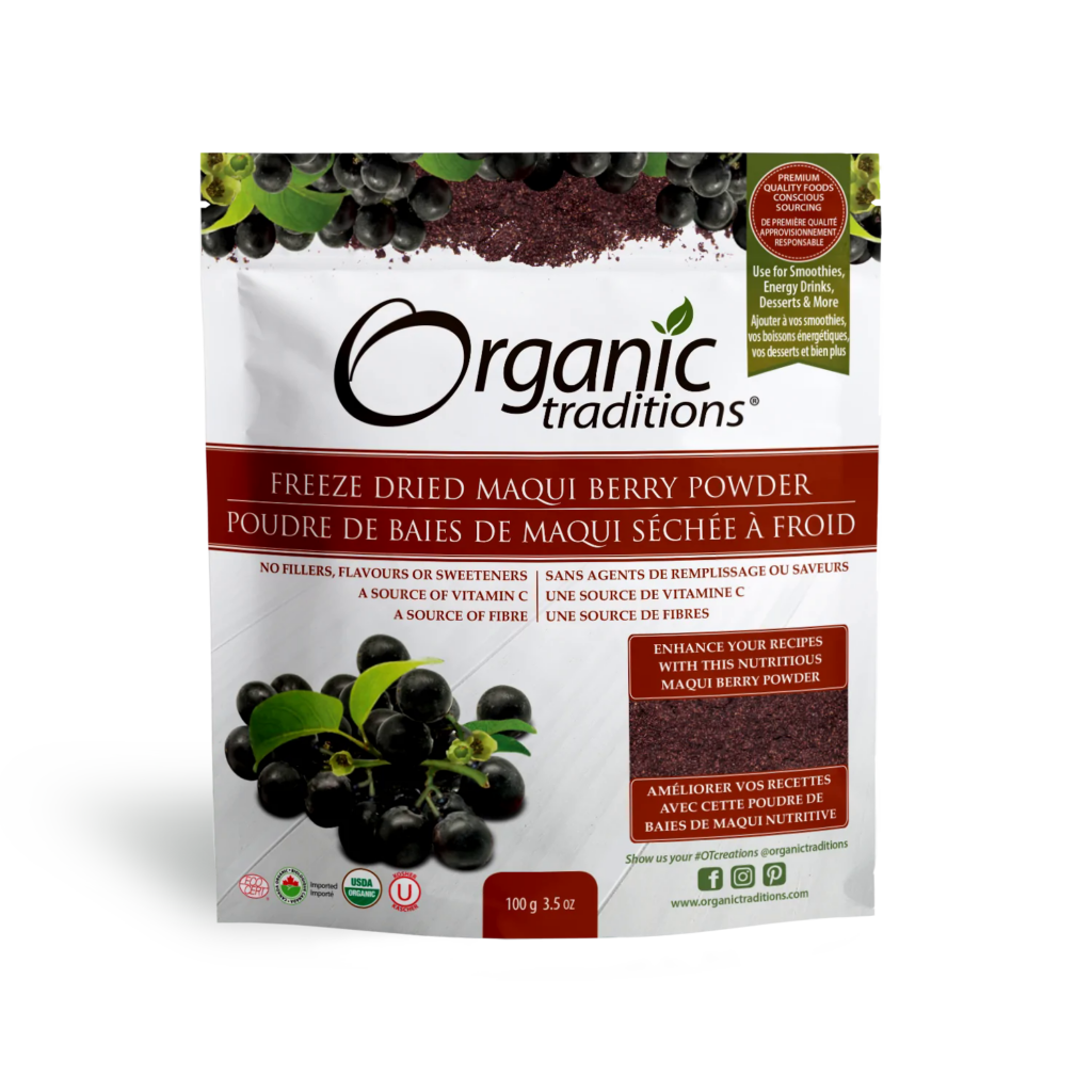 Organic Traditions Maqui Berry Powder 100 g – Good Nature Health Foods