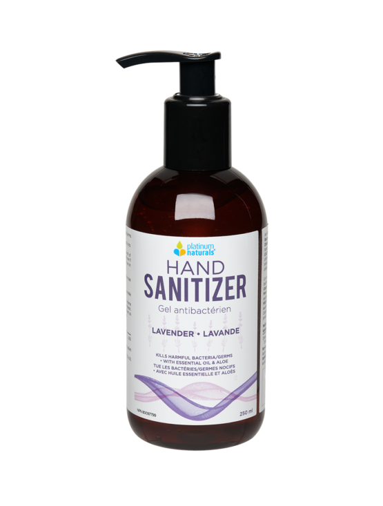 Platinum Naturals hand sanitizer - Lavender 250ml