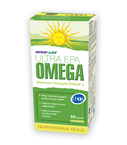 Renew Life Norwegian Gold Ultra EPA 30 capsules