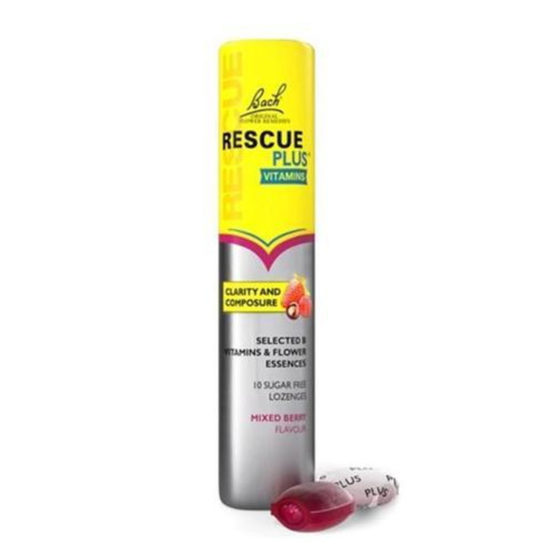 Bach Rescue Plus Mixed Berries 10 Lozenges Bach
