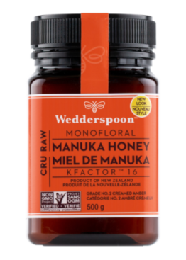 Wedderspoon 500 g KF16 Raw Manuka Honey (1.1 lb)