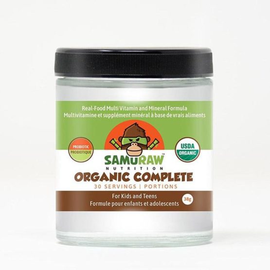 Samuraw Nutrition Organic Complete for Kids and Teens Powder Drink Mix 38 grams