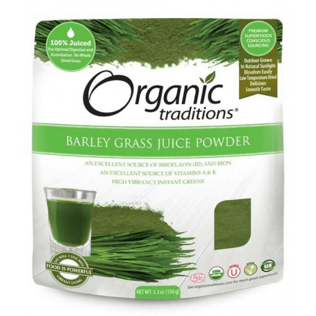 Organic Traditions Grass Juice Powder 150 g