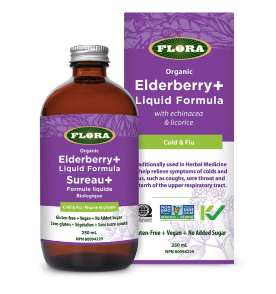 Flora Elderberry+ Liquid Formula