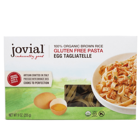 Jovial Foods GlutenFree Pasta Egg Tagliatelle 9 oz PA309