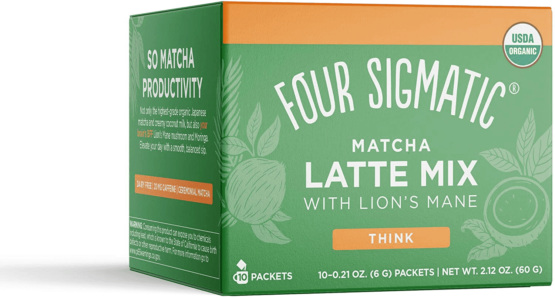 Four Sigmatic Mushroom Matcha Latte Mix with Maitake