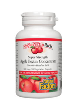 Natural Factors Apple Pectin Concentrate 500 mg 90 capsules