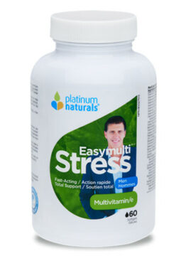 Platinum Naturals Easymulti Stress for Men Multivitamin 60 softgels