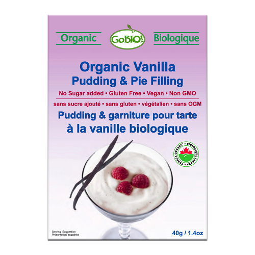 GoBio Organic Vanilla Pudding & Pie Filling 40 grams